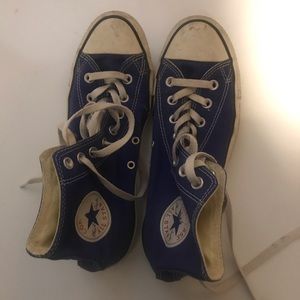 Converse High Top Sneakers in Blue